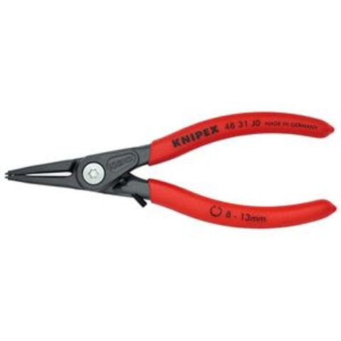 KNIPEX（クニペックス）4831-J0 穴用精密スナップリングプライヤー 直（ストッパ DIY 工具【同梱不可】【代引不可】[▲][TP]