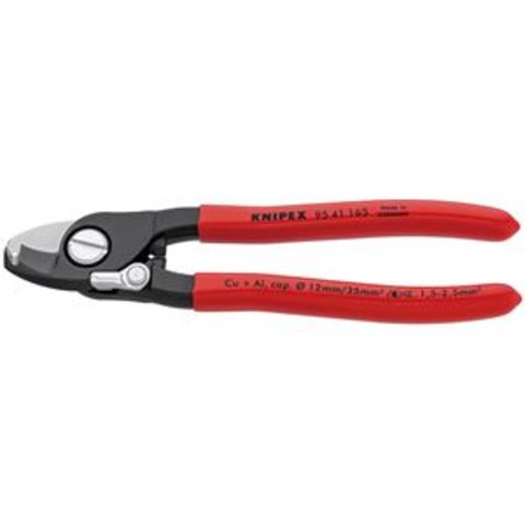 KNIPEX（クニペックス）9541-165 ケーブルカッター（バネ付）ストリップ付 DIY 工具【同梱不可】【代引不可】[▲][TP]