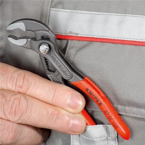 KNIPEX（クニペックス）工具 8703-125 コブラ ウォーターポンププライヤー【同梱不可】【代引不可】[▲][TP]