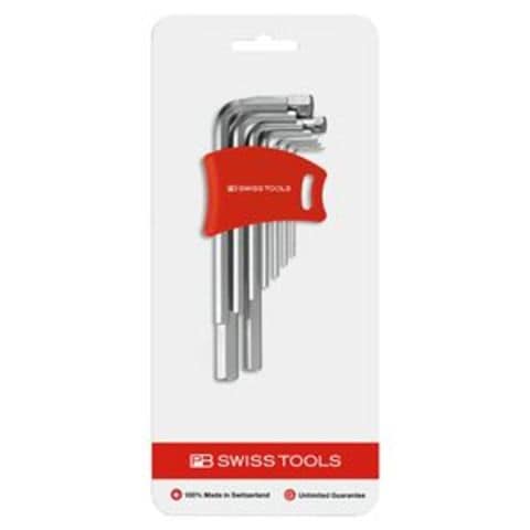 PB SWISS TOOLS 210DH-10CN ホルダー付六角棒レンチセット【同梱不可】【代引不可】[▲][TP]