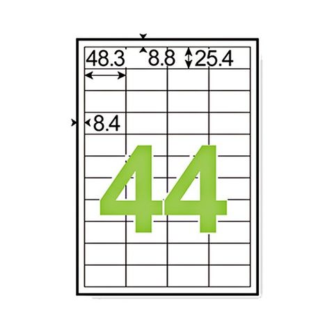 プラス いつものラベル整理・バーコード用ラベル A4 4×11片付 44面 25.4×48.3mm 四辺余白付 ME-514S1箱(500シート)  [代引き不可]【同梱不可】【代引不可】[▲][TP]