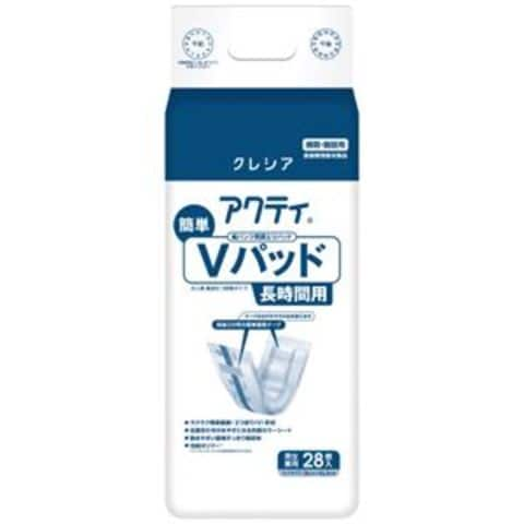 日本製紙クレシアアクティ紙 パンツ用Vパッド長時間6P[21]-