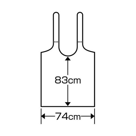 カワモト 使いきり食事用エプロン ホワイト 1セット(500枚：50枚×10パック) 介護用品【代引不可】 【同梱不可】[▲][TP]