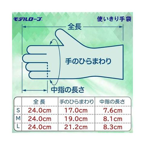 エステー 天然ゴム使い切り手袋 L ホワイト 1200枚(100枚×12箱) 【代引