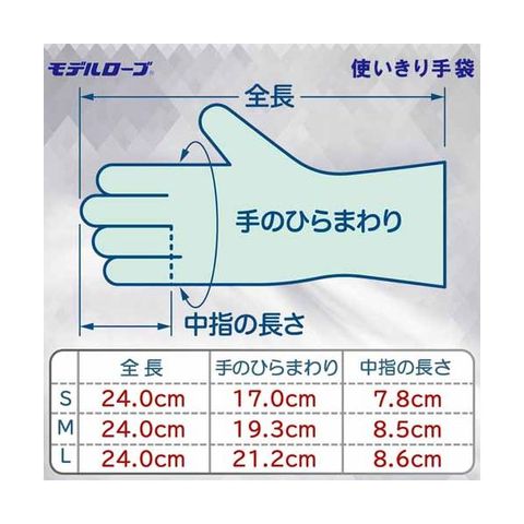 エステー ニトリル 手袋 粉付 No981 M ホワイト 100枚(1箱) 【代引不可