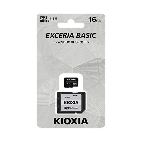 まとめ買い KIOXIA microSD ベーシックモデル 16GB KCA-MC016GS 【×5セット】 【同梱不可】【代引不可】[▲][TP]