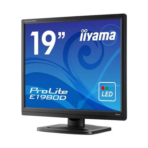 iiyama ProLite19型スクエア液晶ディスプレイ ブラック E1980D-B1 1台 【同梱不可】【代引不可】[▲][TP]