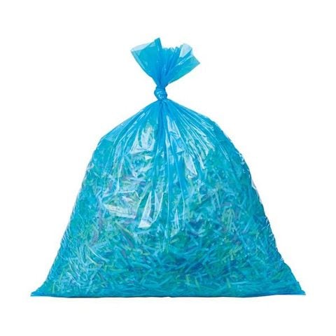 （まとめ）TANOSEE リサイクルポリ袋 青 20L 1パック（20枚）【×10セット】 【同梱不可】【代引不可】[▲][TP]