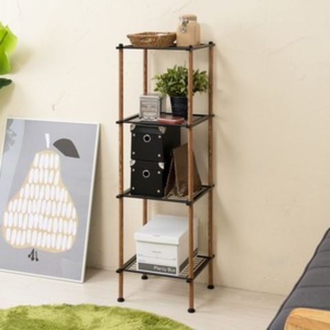 Dショッピング オープンフリーラック ブラック 黒 4段 木目 スチールラック スリム シェルフ 軽量 収納 キャビネット ラック おしゃれ 北欧風 ナチュラル モダン Nk 340 同梱不可 代引不可 Tp カテゴリ 収納家具 その他の販売できる商品 ホビナビ