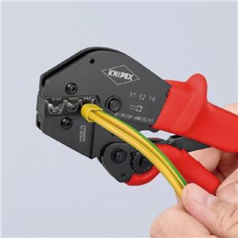 KNIPEX クニペックス 圧着ペンチ 9752-18 【同梱不可】【代引不可】[▲][TP]