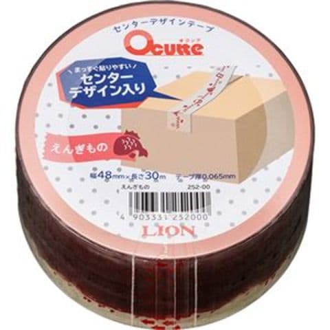 まとめ買い 業務用 ライオン事務器 センターデザインテープ オクッテ 方眼用紙 48mm×30m OT-30 1巻 【×5セット】 文房具  事務用品【同梱不可】【代引不可】[▲][TP]