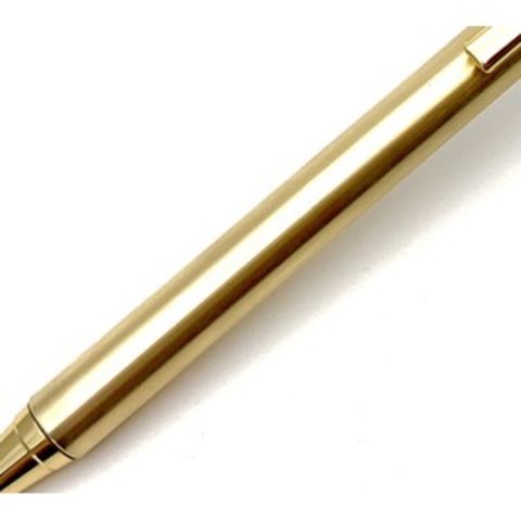 金属 シャープペンシル/文房具 【真鍮 ゴールドカラー】 日本製 文具 オフィス用品 ステーショナリー 『Metal  Pen』【同梱不可】【代引不可】[▲][TP]