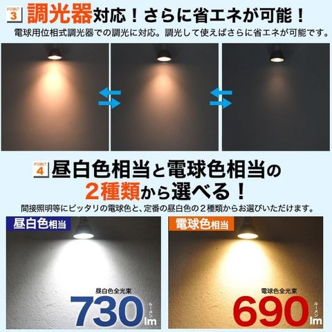 【10個セット】JDRφ50 ハロゲンランプ60W型対応 6W広角LEDスポットライト 口金E11 （昼白色） 【同梱不可】【代引不可】[▲][TP]