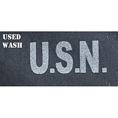 アメリカ軍 N-1 デッキジャケット ストーンウォッシュ加工 ブラック（裏ボア グレー） 40（XL）【同梱不可】【代引不可】[▲][TP]