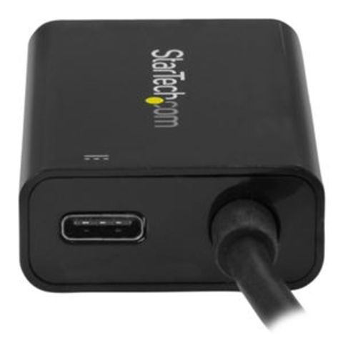 StarTech.com USB-C-VGA変換アダプタ 2048×1280 Power Delivery対応 CDP2VGAUCP 1個 パソコン  周辺機器【同梱不可】【代引不可】[▲][TP]