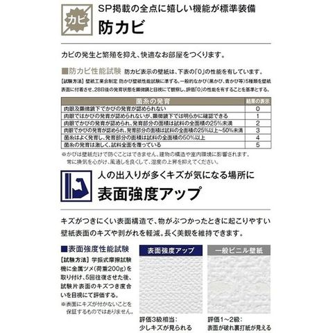 のり無し壁紙 サンゲツ SP2807 【無地貼可】 92.5cm巾 25m巻 おしゃれ DIY 【同梱不可】【代引不可】[▲][TP]