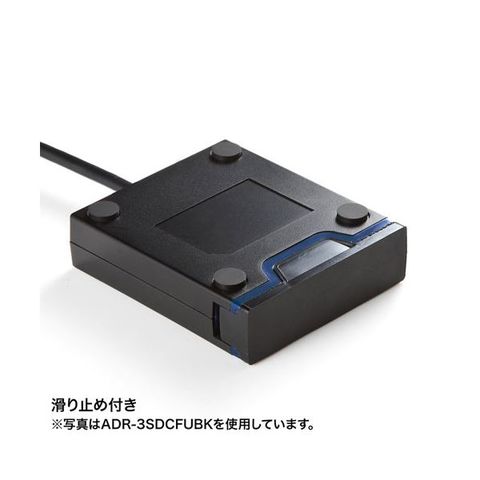 【5個セット】 サンワサプライ USB3.2 Gen1 SDカードリーダー ADR-3SDUBKNX5 【同梱不可】【代引不可】[▲][TP]