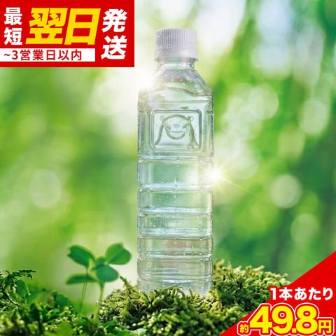 水 ミネラルウォーター 天然水 500ml 45本 熊本イオン純天然水 ラベルレス くまモン 防災《1～3営業日以内に発送予定(土日祝除く)》---d2_ionwater_r_26_2580_500mlx45_rb---