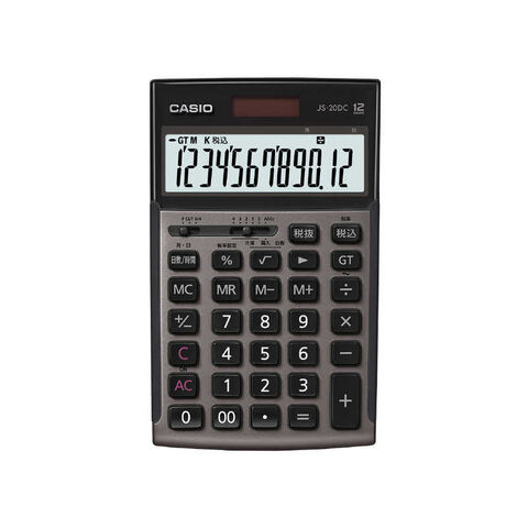 dショッピング |カシオ CASIO 本格実務電卓(日数・時間計算) (12桁