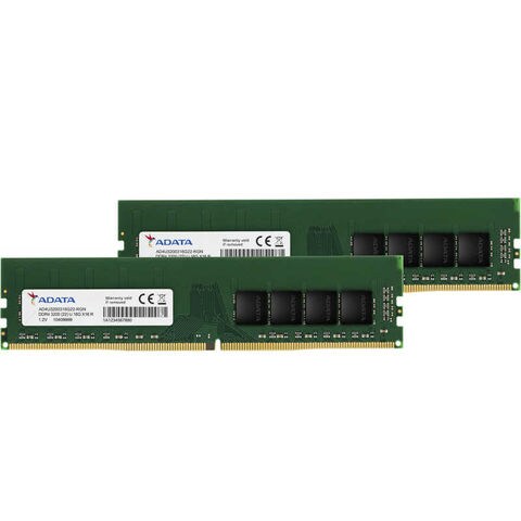 メモリ ADATA DDR4-3000 16GB(8GBx2枚組)CL16-18-18電圧