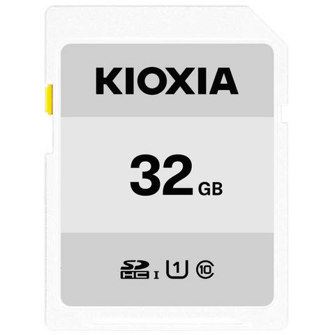 KIOXIA キオクシア　SDXC SDHC UHS-1 メモリーカード 32GB R50 [KSDBA032G]　KSDB-A032G