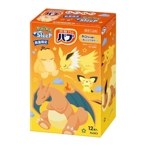 花王　バブ ポケモンスリープ ネロリの香り 12錠入 バブ　