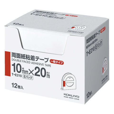 dショッピング |コクヨ 両面紙粘着テープ お徳用Eパック TE210 dショッピング |コクヨ 両面紙粘着テープ お徳用Eパック TE210