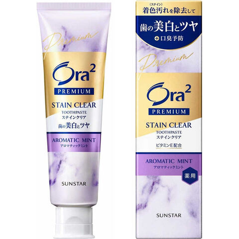 サンスター　Ora2 PREMIUM (オーラツー プレミアム) ステインクリア ペースト アロマティックミント (100g)　