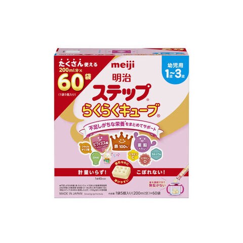 dショッピング |明治 ステップ らくらくキューブ 1680g ステップ