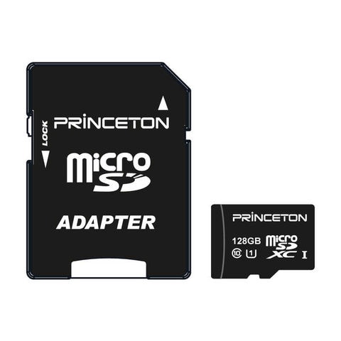 プリンストン　microSDXCメモリーカード UHS-I/UHSスピードクラス1対応(SDXC変換アダプタ付き) (Class10対応/128GB)　RPMSDU-128G