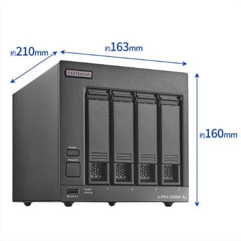 I-O DATA LAN DISK L 4TB HDD