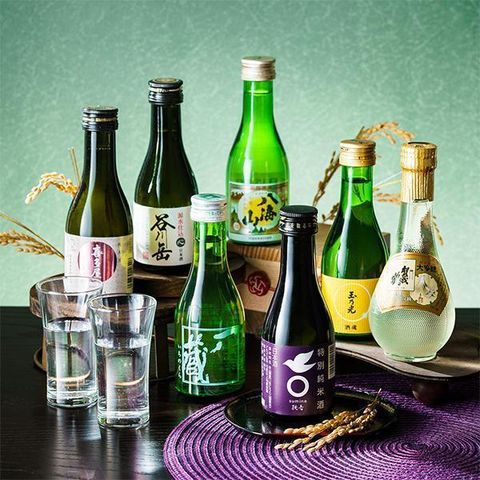 【母の日 父の日 プレゼント】日本酒 飲み比べ ギフト セット 7選-vol.1 全国7選 純米 大吟醸 八海山入り 辛口 冷酒グラス2個付き 『GIFT』【本州のみ　送料無料】