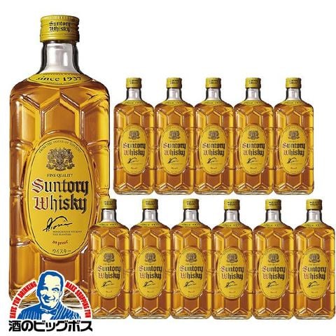 サントリー ウイスキー角瓶 700ml 12本 1ケース - vermar.com.mx