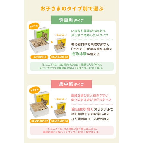 dショッピング |キュボロ CUBORO スタンダード 50 積み木 204 知育玩具