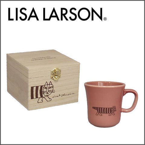 リサラーソン マグカップ  リサ・ラーソン 木箱