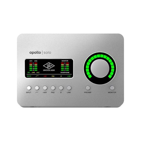 apollo solo オーディオインタフェース ATH -M40Xヘッドフォン-