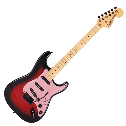 dショッピング |Fender Ken Stratocaster MN GALAXY RED エレキギター
