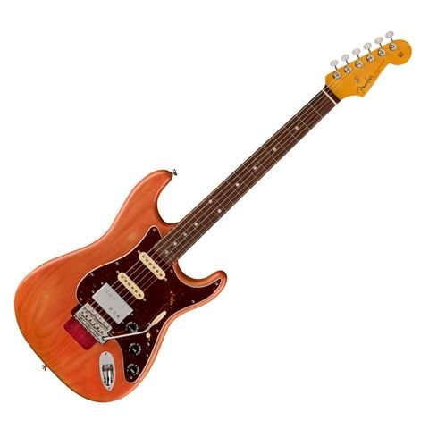 fender ハムバッカー トレモロユニット ハードケース付き エレキギター