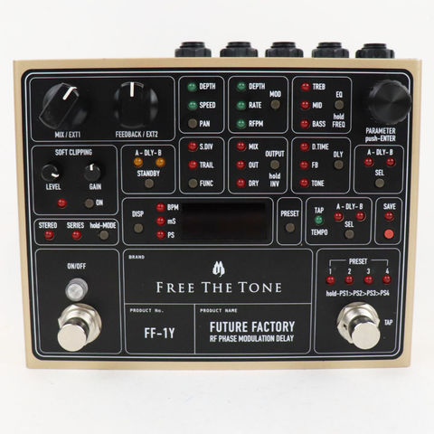 free the tone FUTURE FACTORY FF-1Y 中古 dショッピング |【中古】 Free The Tone FF-1Y FUTURE FACTORY RF