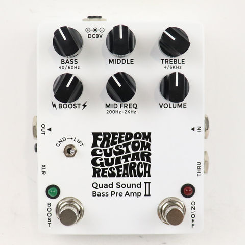 dショッピング |【中古】 Freedom Custom Guitar Research SP-BP-03 Quad Sound Bass  PreAmp II ベースプリアンプ | カテゴリ：プリアンプの販売できる商品 | chuya-online (065223464)|ドコモの通販サイト