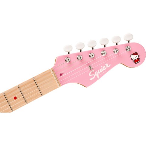 dショッピング |Squier スクワイヤー スクワイア Limited Edition Hello Kitty Stratocaster with  Gig Bag Maple Fingerboard Pink エレキギター | カテゴリ：エレキギターの販売できる商品 | chuya-online  (065221303)|ドコモの通販サイト