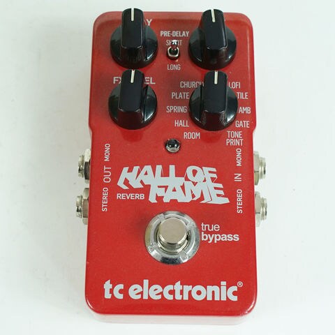 中古】 リバーブ エフェクター tc electronic HALL OF FAME REVERB 中古】 リバーブ エフェクター tc electronic HALL OF FAME REVERB