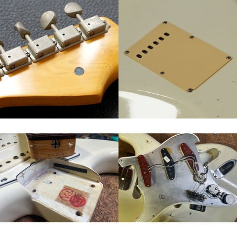 dショッピング |【中古】 エレキギター FENDER JAPAN ST62-85 WH JV