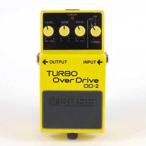 希少 良品 日本製 BOSS ターボオーバードライブ OD-2 エフェクター dショッピング |【中古】ターボオーバードライブ エフェクター BOSS OD