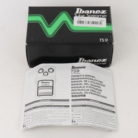 【中古品】Ibanez TS9DX Ibanez TS9DX Turbo Tube Screamer Overdrive Pedal | Cream