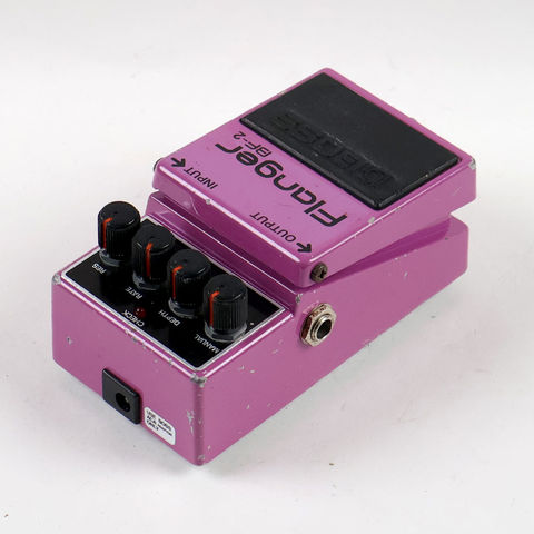 日本製黒ラベル期の名機！BOSS BF-2。フランジャー 日本製黒ラベル期の名機！BOSS BF-2。フランジャー 日本製黒ラベル