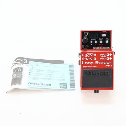 ギター BOSS RC-3 Loop Station ループ・ステーション