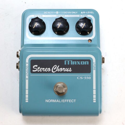 dショッピング |【中古】コーラス エフェクター MAXON マクソン CS-550