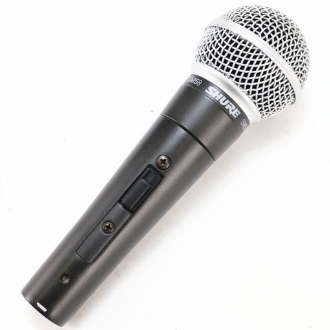 新品同様SHUREシュア ダイナミックマイク SM58S ON/OFFスイッチ付