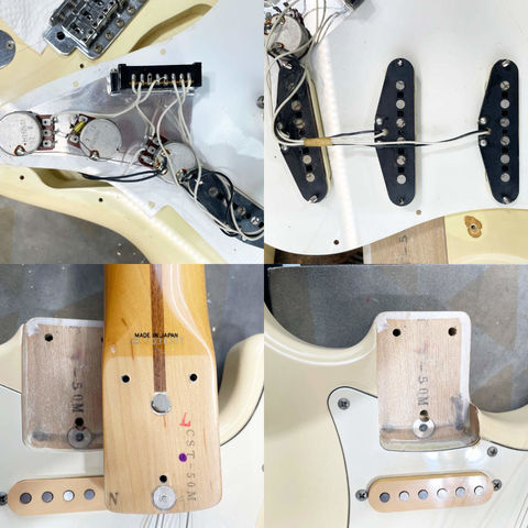 dショッピング |【中古】 エレキギター Fender Japan ST72-55 VWH Mod